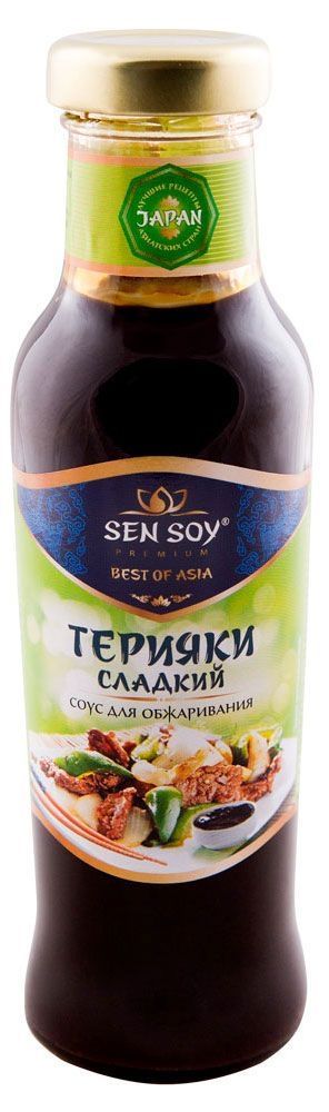 Соус Sen Soy Терияки сладкий для обжаривания 320 г