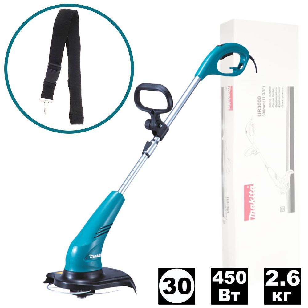 Триммер электрический UR3000 (UR 3000) MAKITA