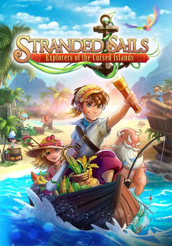 Stranded Sails Explorers of the Cursed Islands. Explorers of the Cursed Island game. Игра на Нинтендо свитч про остров. Stranded Sails - Prologue.