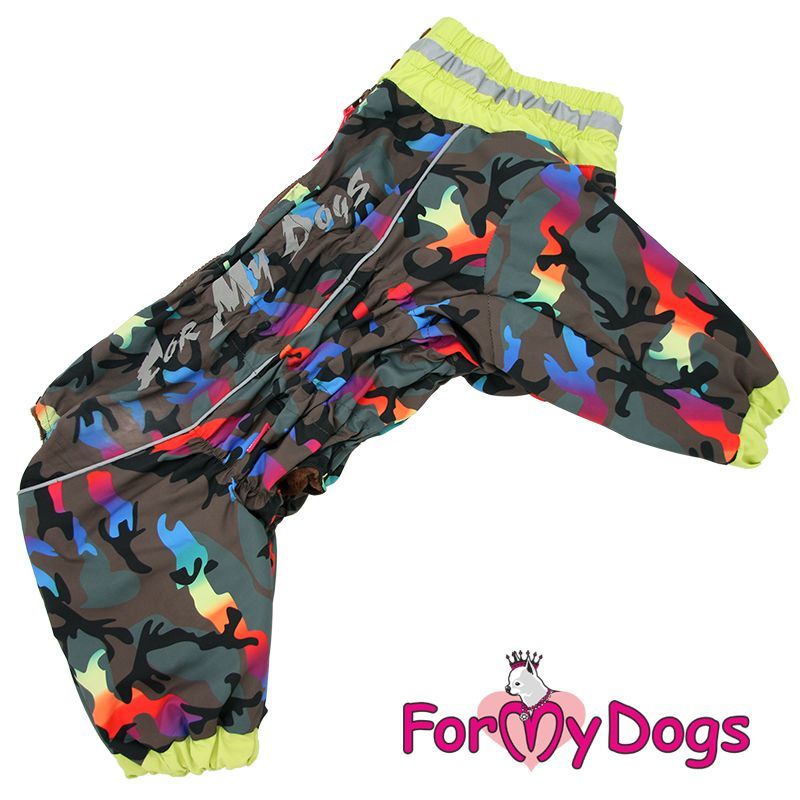 ТеплыйкомбинезондлякрупныхсобакForMyDogsКамуфляжнамальчикаFW1051/3-2021M,РазмерD3.Товаруцененный