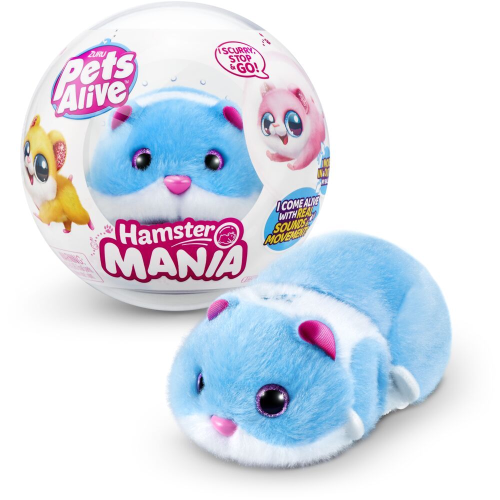 Игрушка zuru pets. Hamster Mania Toy игрушка. Хомяк Pets Alive трубы. Хомяк в синем шаре. Хомяк сюрприз.