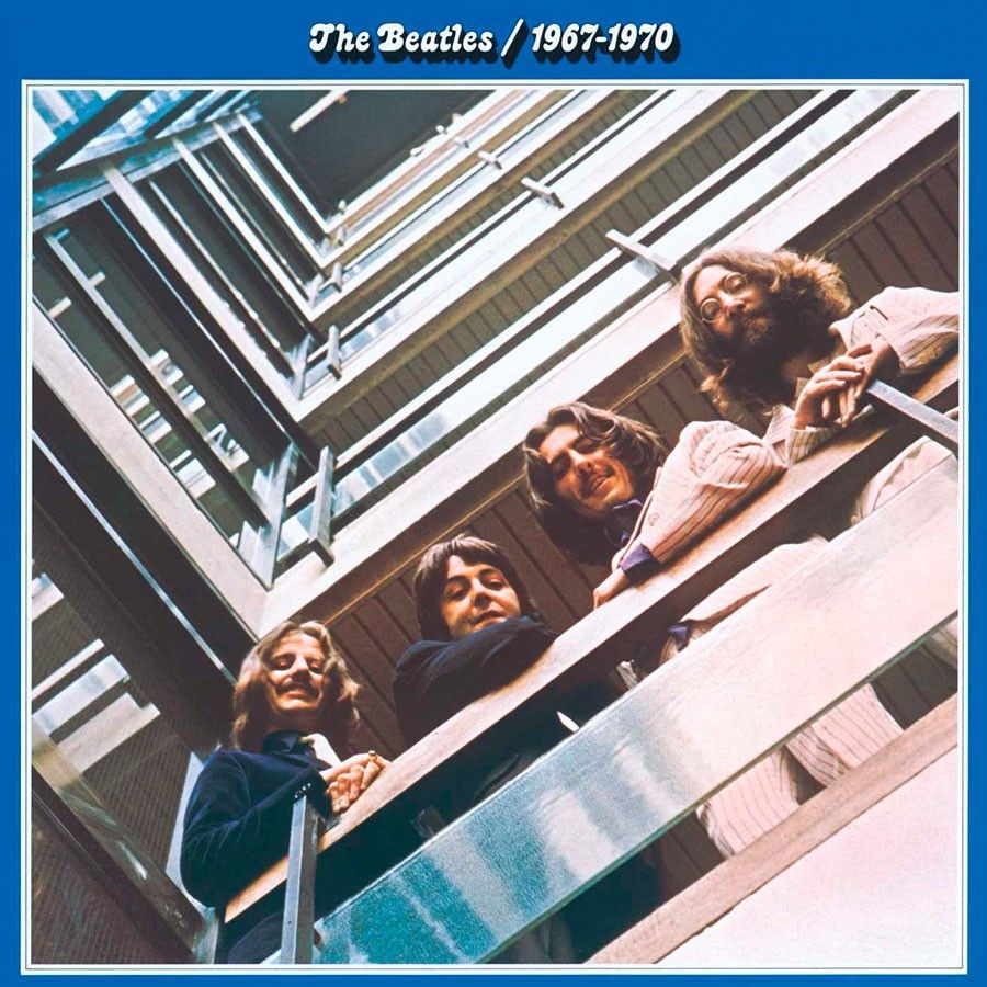 The beatles 1967 1970 blue album