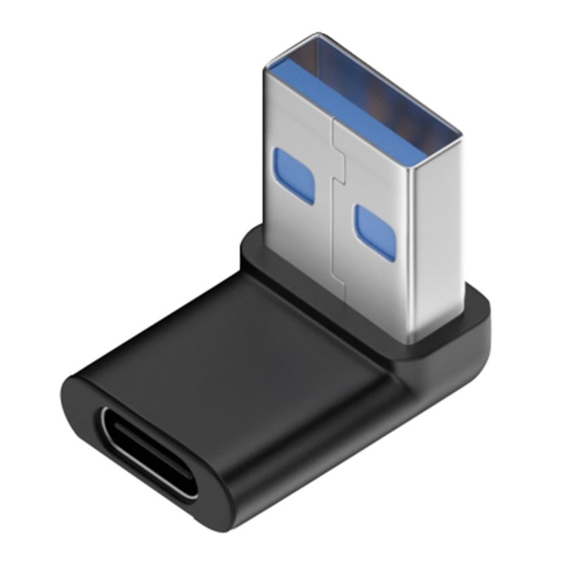 USB3.0"папа"натипC"мама"90градусовпрямоугольныйудлинительадаптервверх-внизразъем10Гбит/сдляноутбука