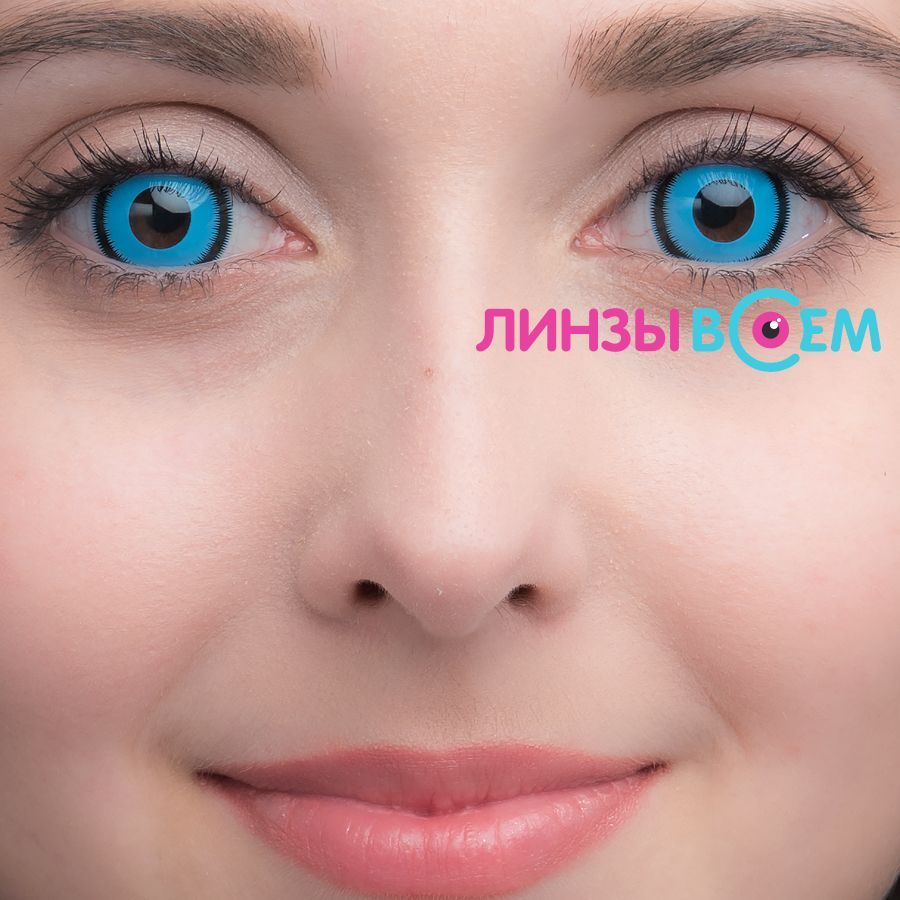 Blue Angel promo это карнавальные цветные линзы без диоптрий, т.е. для хоро...