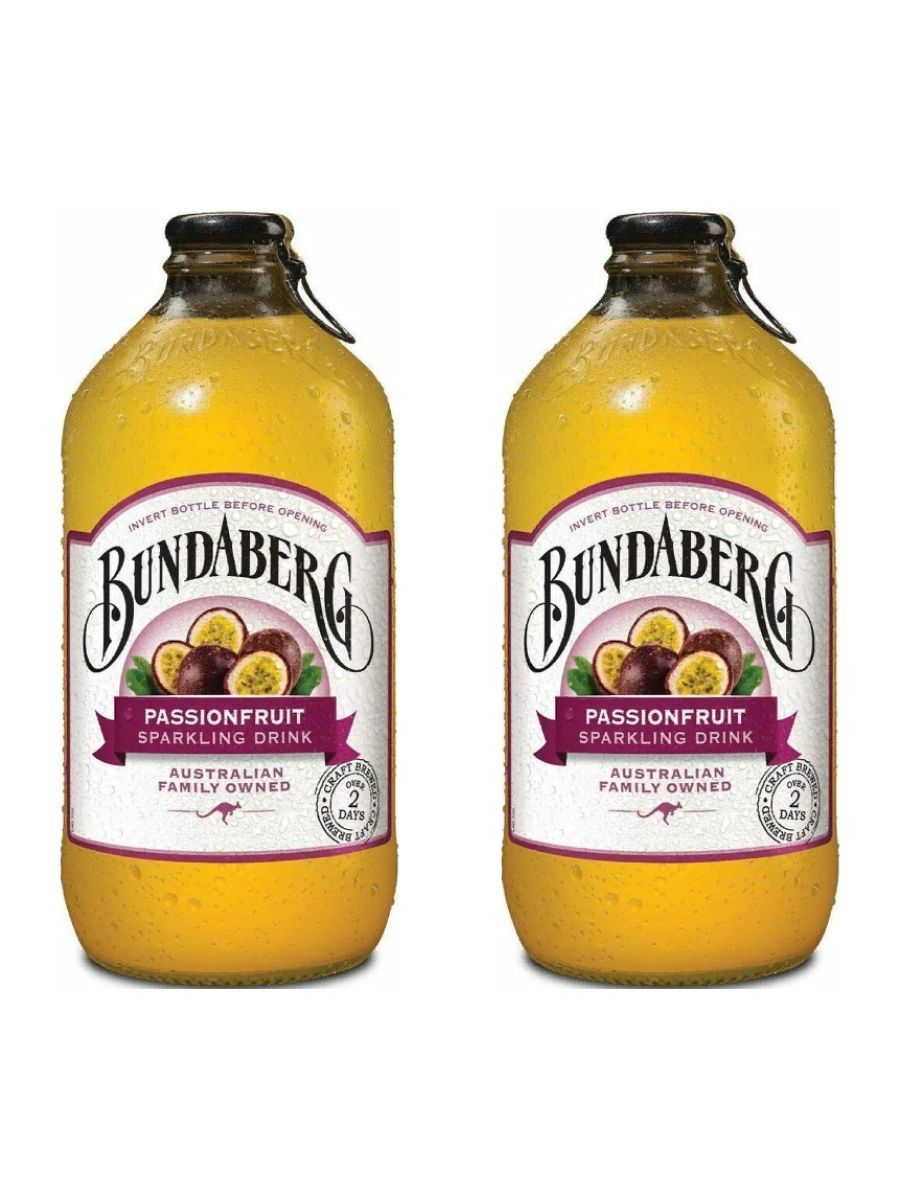 Газированный напиток Bundaberg Passionfruit <b>Маракуйя</b> 375мл х 2шт - это заме...