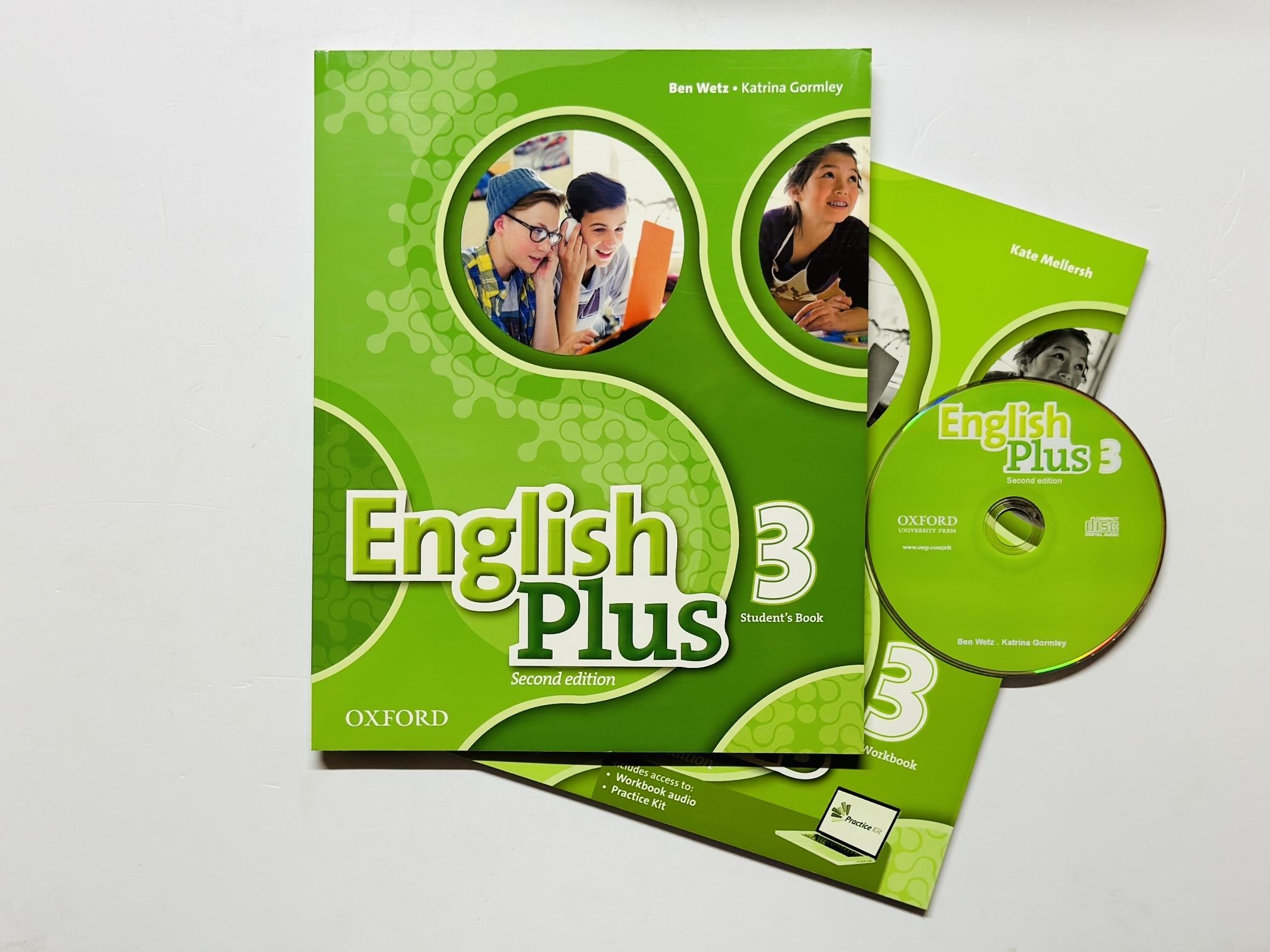 English Plus 3 Second Edition(Второе Издание): Student's Book + Workbook + CD