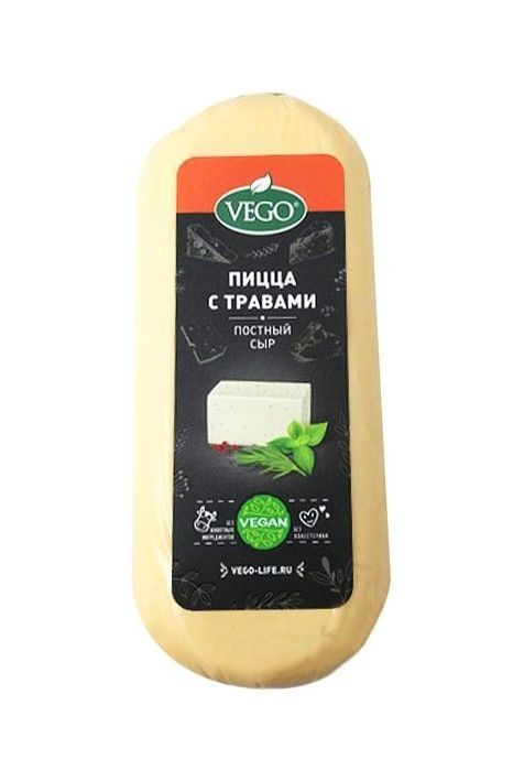 ПостныйвеганскийсырПиццастравамиVEGO,400г