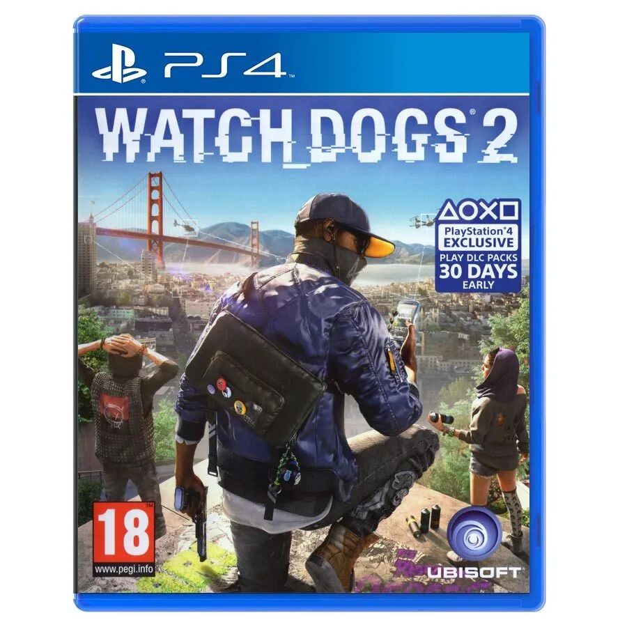 Игра Watch_Dogs 2 (PlayStation 4, Английская версия) купить по низкой цене  с доставкой в интернет-магазине OZON (306728154)