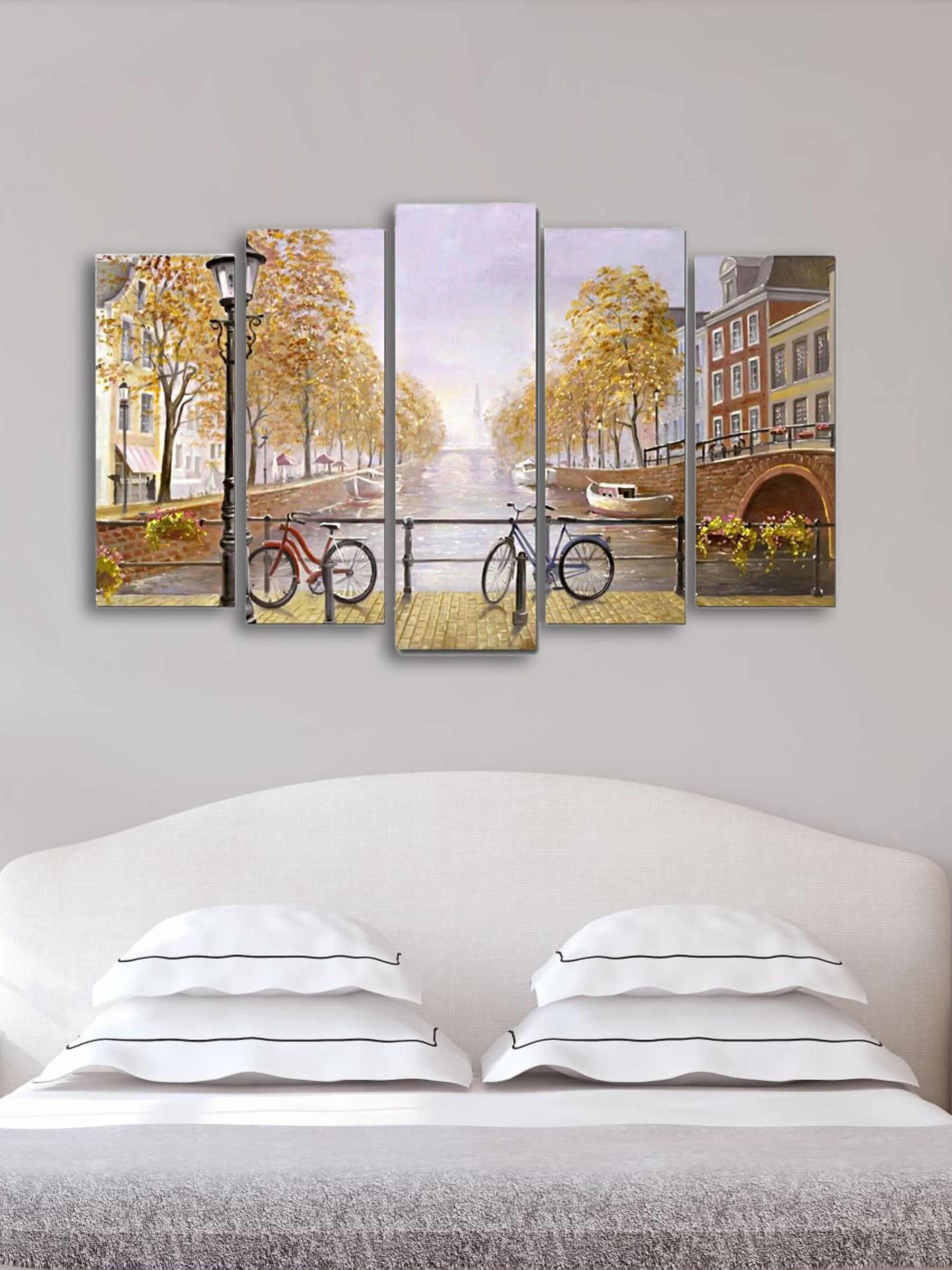 Модульная картина на стену на холсте интерьерная 80х125 см - купить по  выгодной цене в интернет-магазине OZON (212503475)