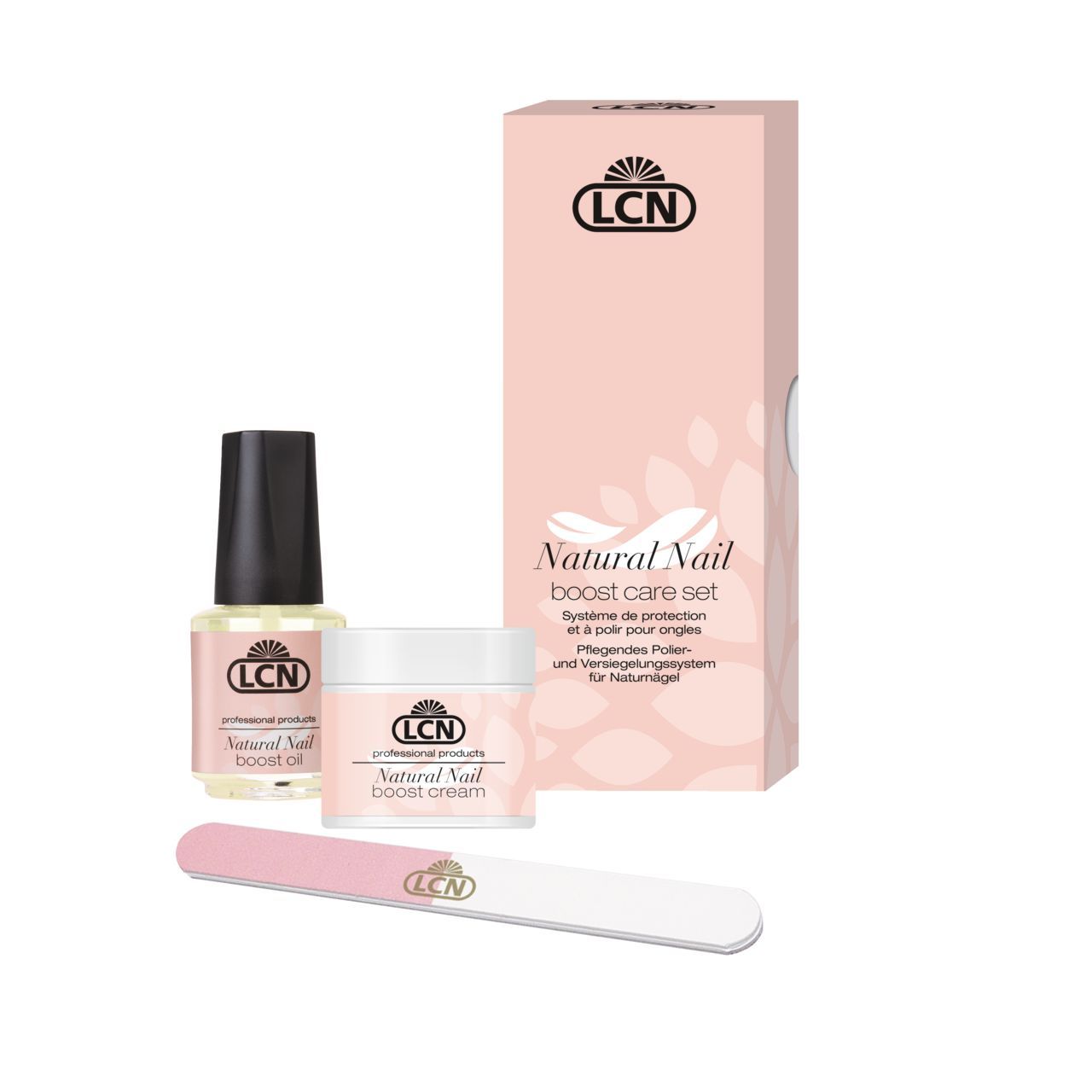 Улучшенный набор для ногтей Care Set Natural Nail Boost LCN