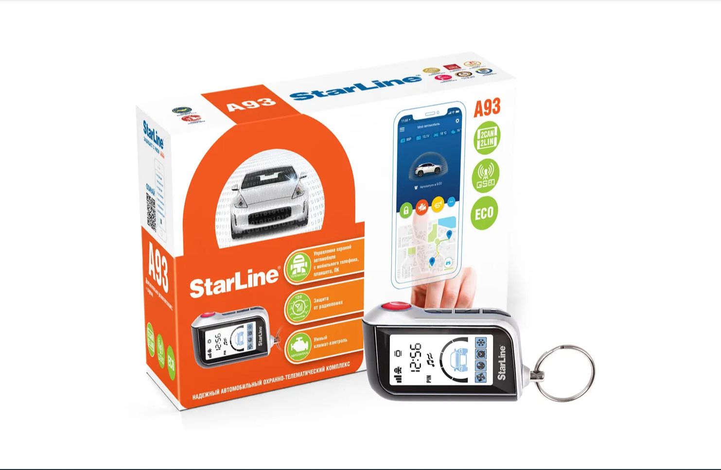 Starline a93 2can 2 lin. Старлайн а93 can2 lin. автосигнализация starline a93 v2 eco.