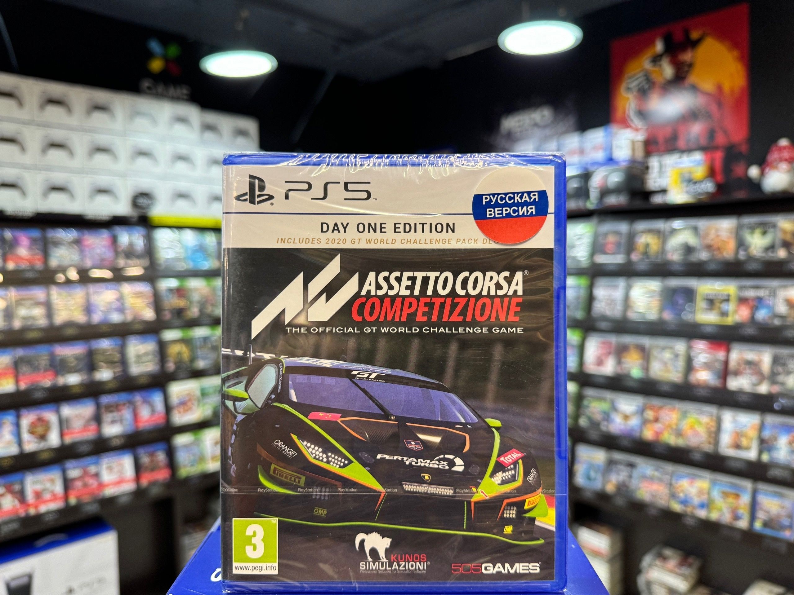 Игра Игра Assetto Corsa Competizione Day One Edition PS5 (Новый)//  (PlayStation 5 купить по низкой цене с доставкой в интернет-магазине OZON  (849561129)