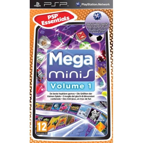 Игра Mega Minis Volume 1 (Essentials) (PlayStation Portable (PSP), Английская версия)