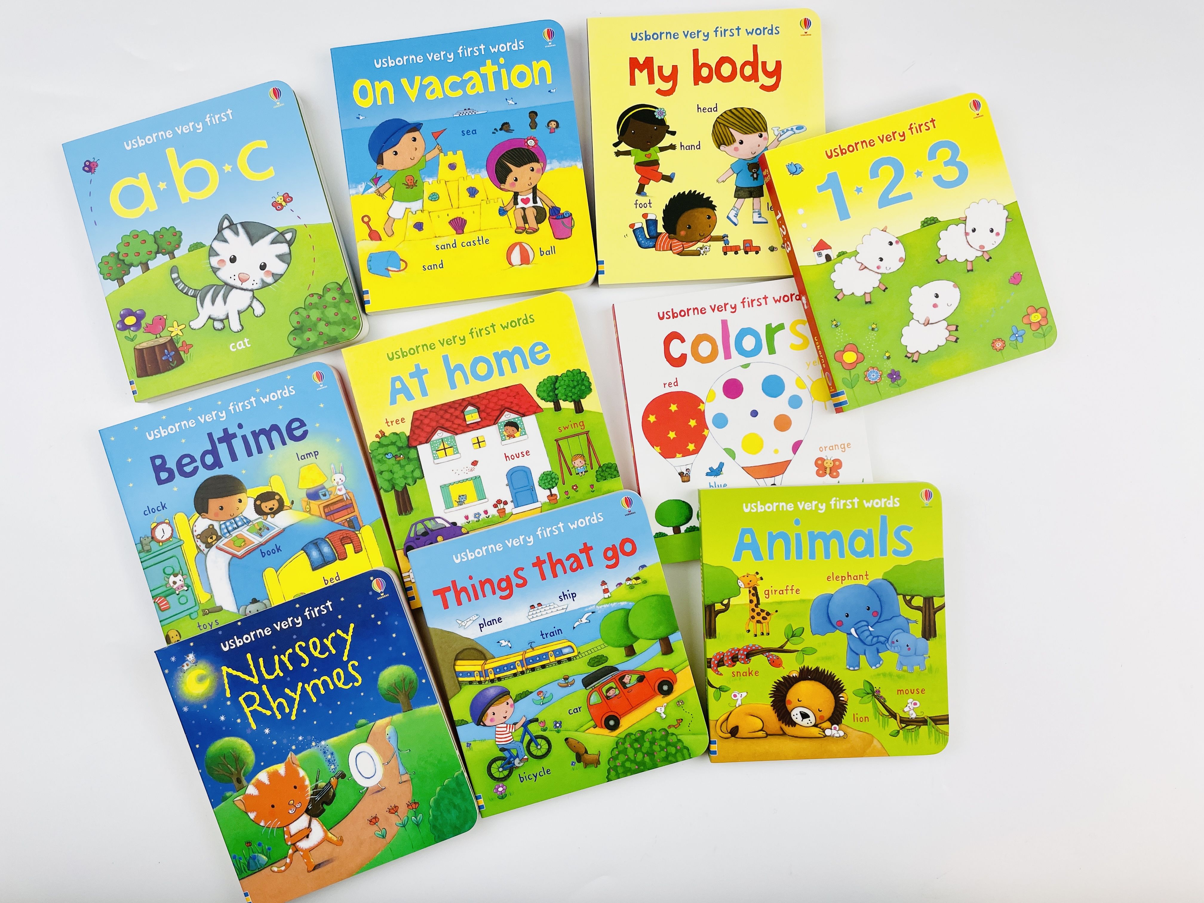 Usborne Very First Words collection 10 books, TheBookCorner