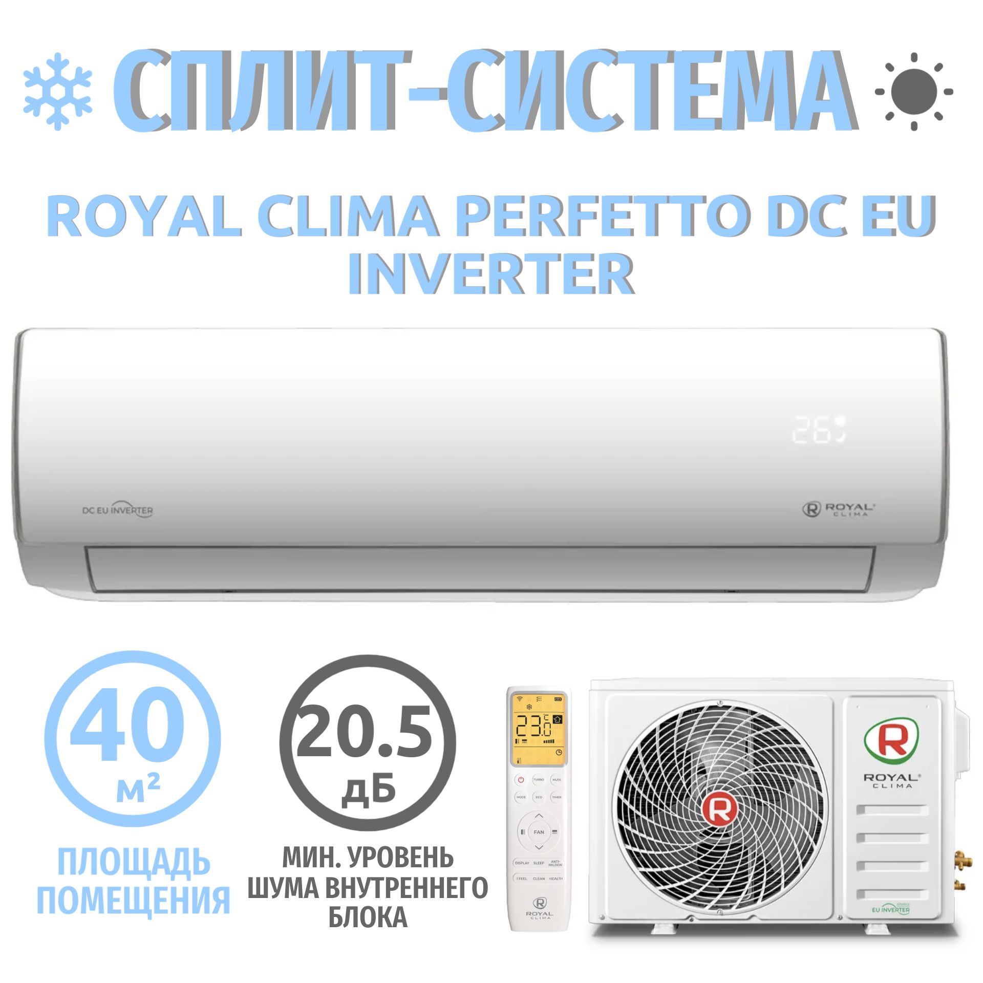 Royal clima perfetto dc inverter