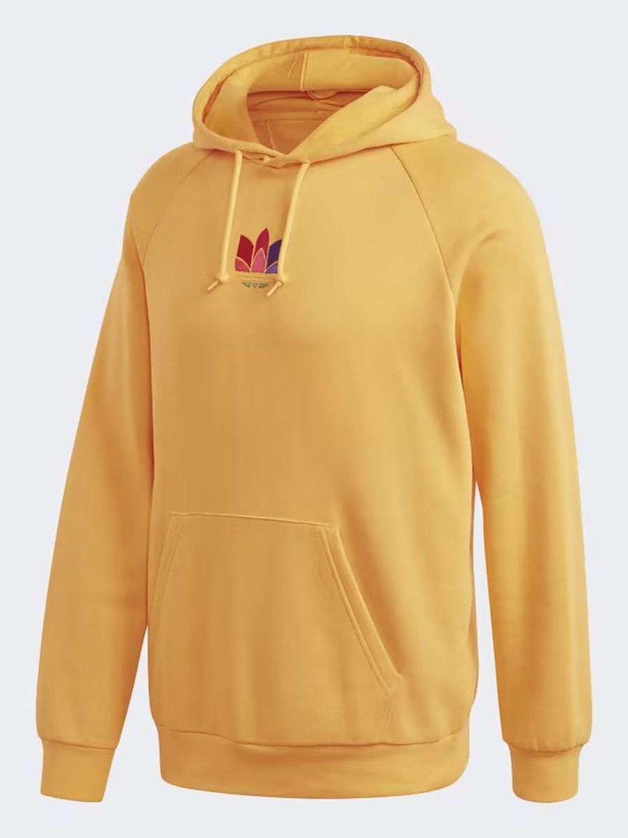 Adidas gold shop trefoil hoodie