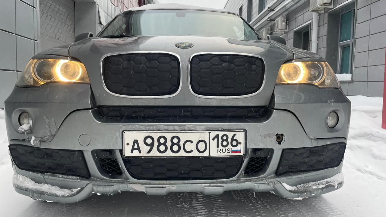 УтеплительрадиатораибамперадляBMWX5(E70)БМВХ5(2006-2010)