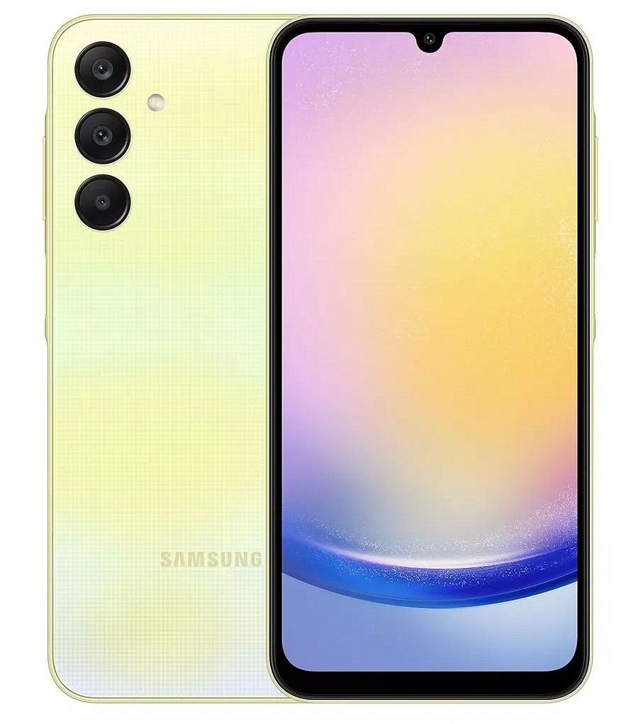 Samsung Смартфон Galaxy A25 8/256 ГБ, желтый