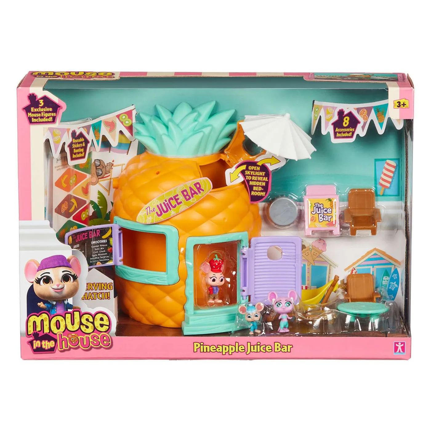 Набор игровой Mouse in the House Смузи-бар Ананас 41730 - купить с  доставкой по выгодным ценам в интернет-магазине OZON (1413980996)