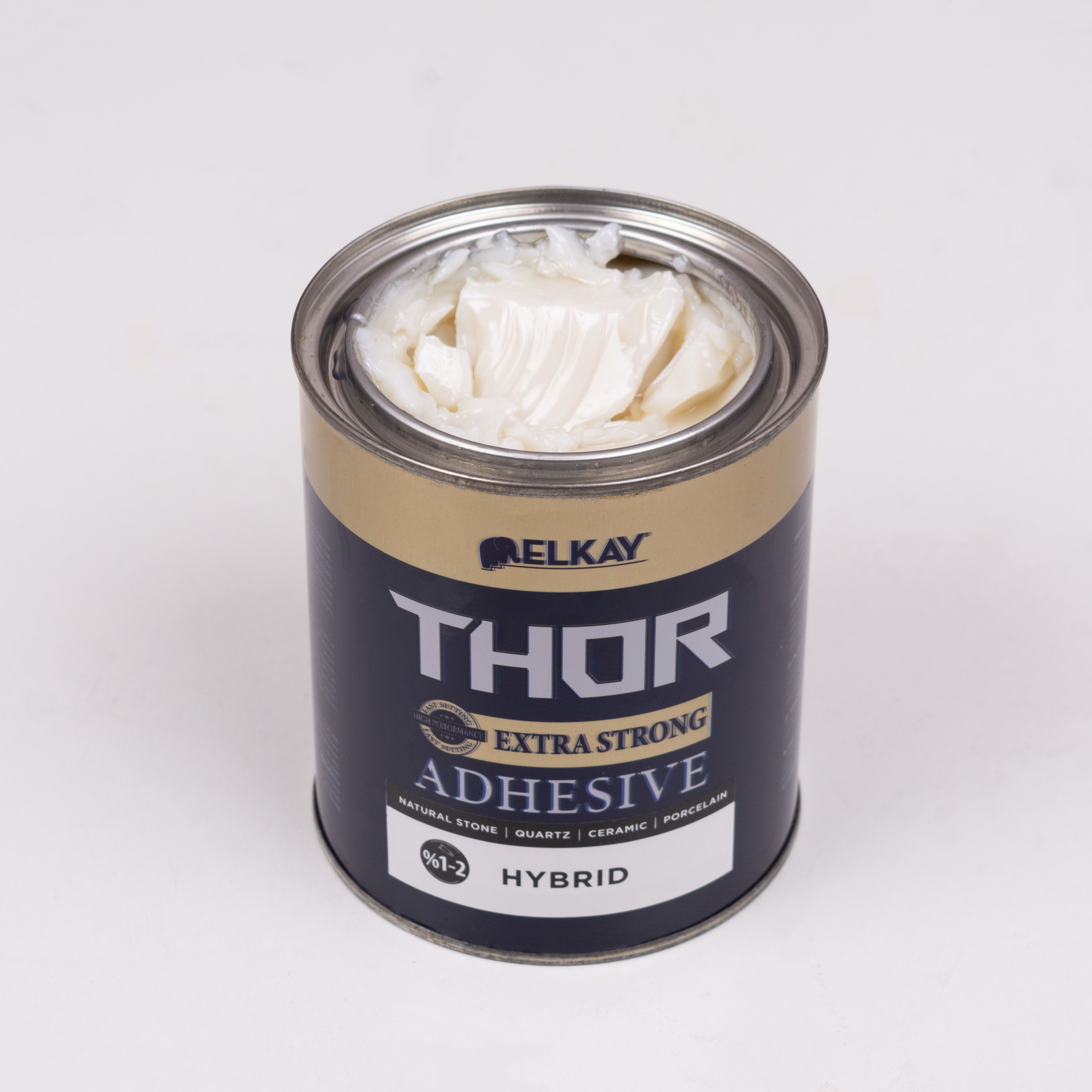 Клей полиэфирный ELKAY THOR HYBRID Ceramic and Sintered Stone Adhesive EB45H (прозрачный/густой) 1,0 кг