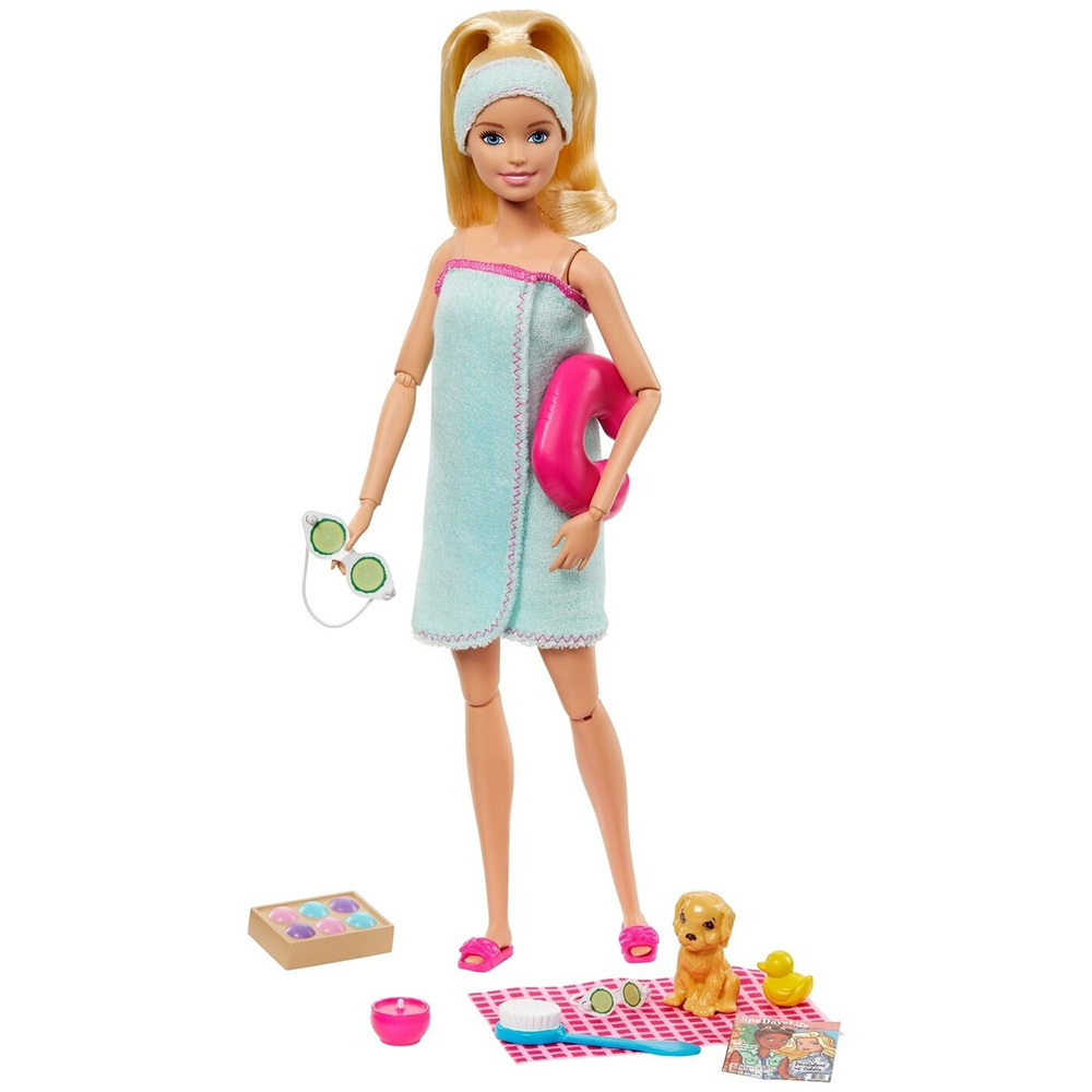 barbie doll and clothes set