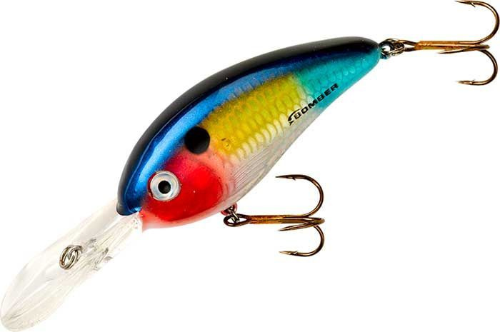 Воблер PRADCO Bomber Fat Free Shad Jr D Threadfin Shad #1