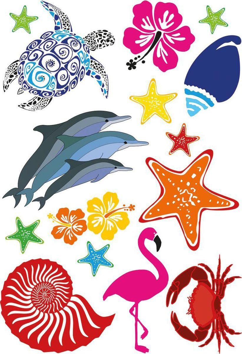 Набор наклеек Herma Tattoo Classic Океан, 15178 — купить в интернет ...