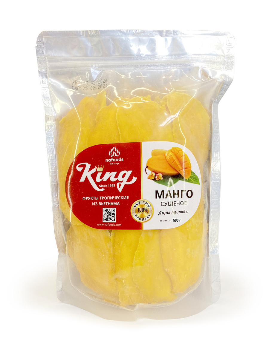 Сушеное манго King 500 гр. — купить в интернет-магазине OZON с быстрой ...