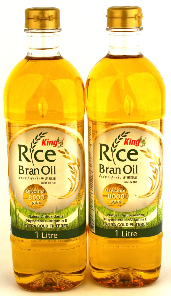 Масло рисовых отрубей King Rice Bran Oil 2 шт. х 1000 мл — купить в ...
