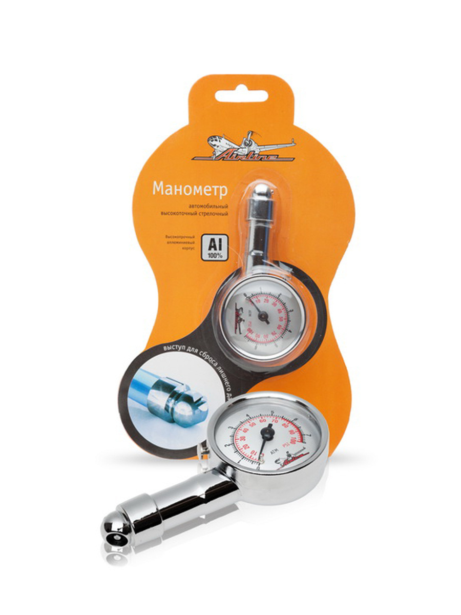 Манометр стрелочный металлический 7 АТМ (APR-M-02) купить по низкой ...