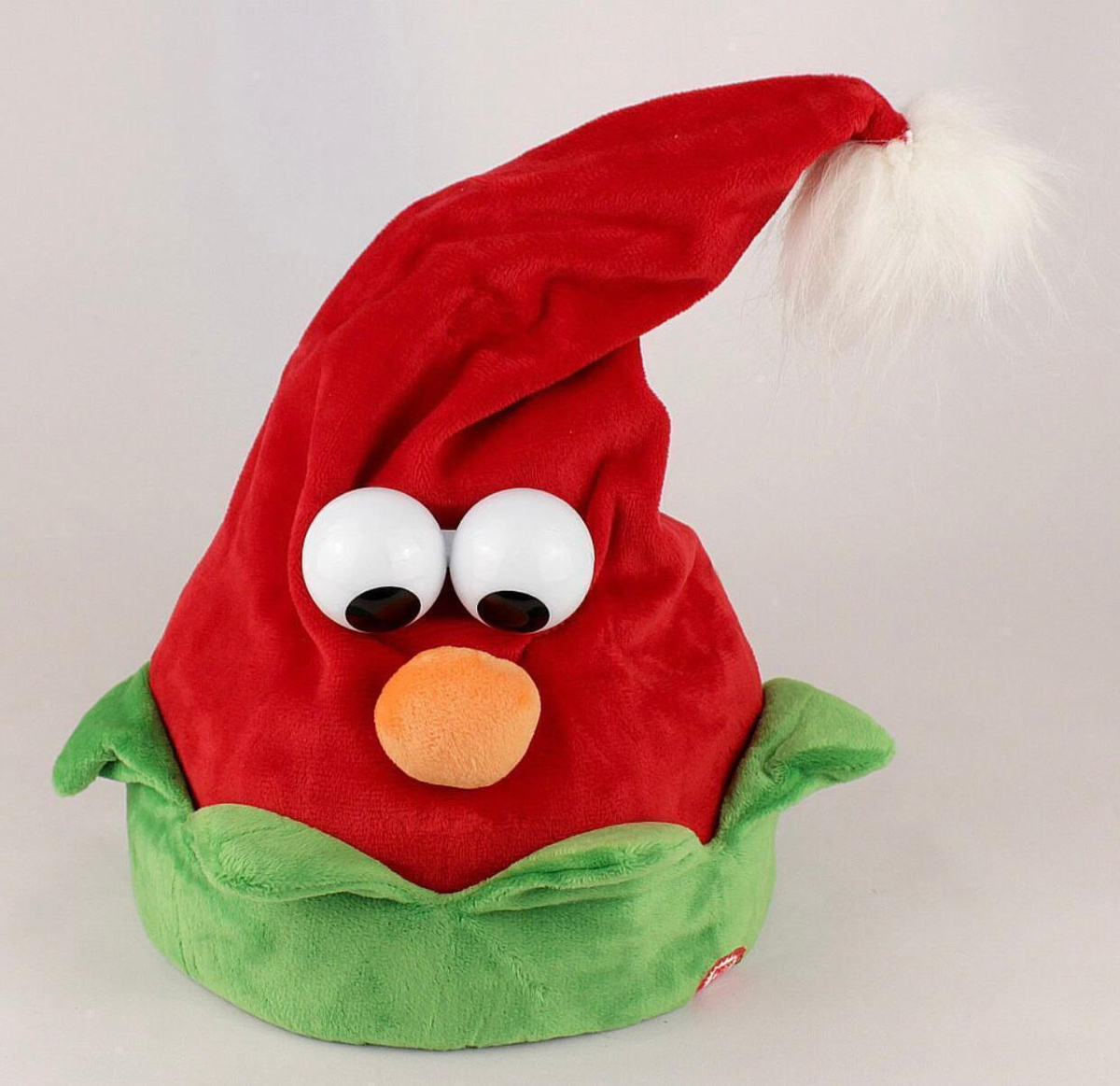Колпак новогодний деда мороза. Шапка деда мороза. Красный цвет новогодний колпак. Танцующая шапка деда мороза. Поющая новогодняя шапка.