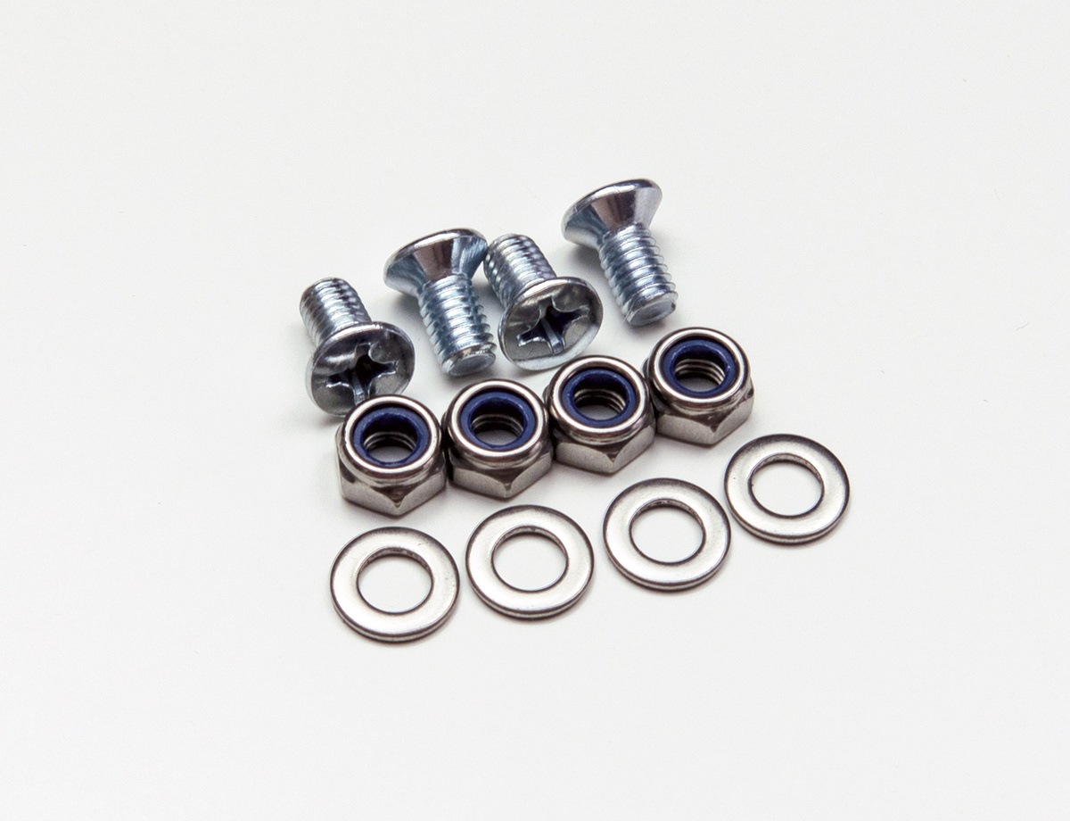 Винт М6 x 12 мм, головка: Потайная, 4 шт - купить по выгодной цене в ...