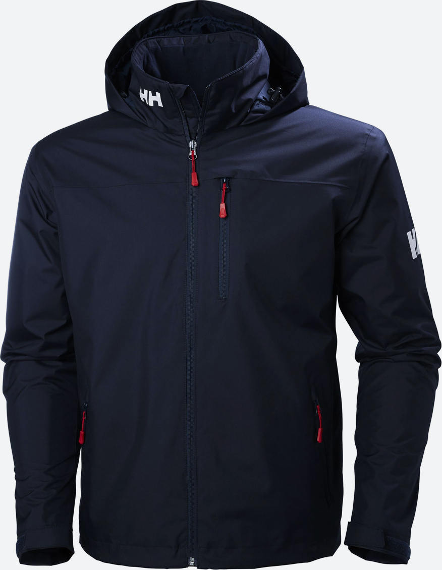 hh w crew hooded midlayer jacket