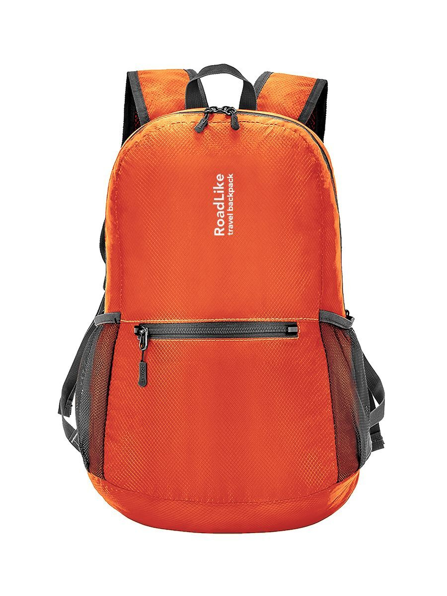 Рюкзак туристический Roadlike Складной оранжевый, 15 л #1