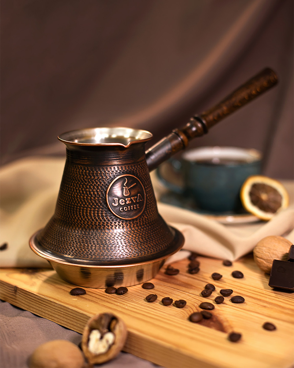 Турка JEZVA COFFEE, 800 мл, 1 шт — купить в интернет-магазине OZON с ...