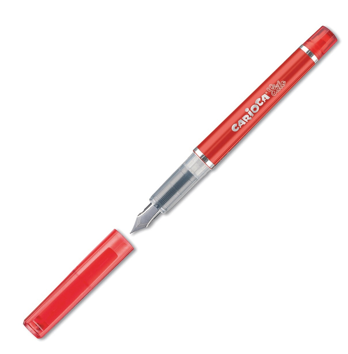 Ручка перьевая красная CARIOCA 