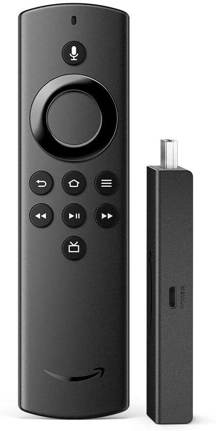 ТВ-тюнер Amazon Fire TV Stick Lite with Alexa Voice Remote Lite, черный  купить по выгодной цене в интернет-магазине OZON
