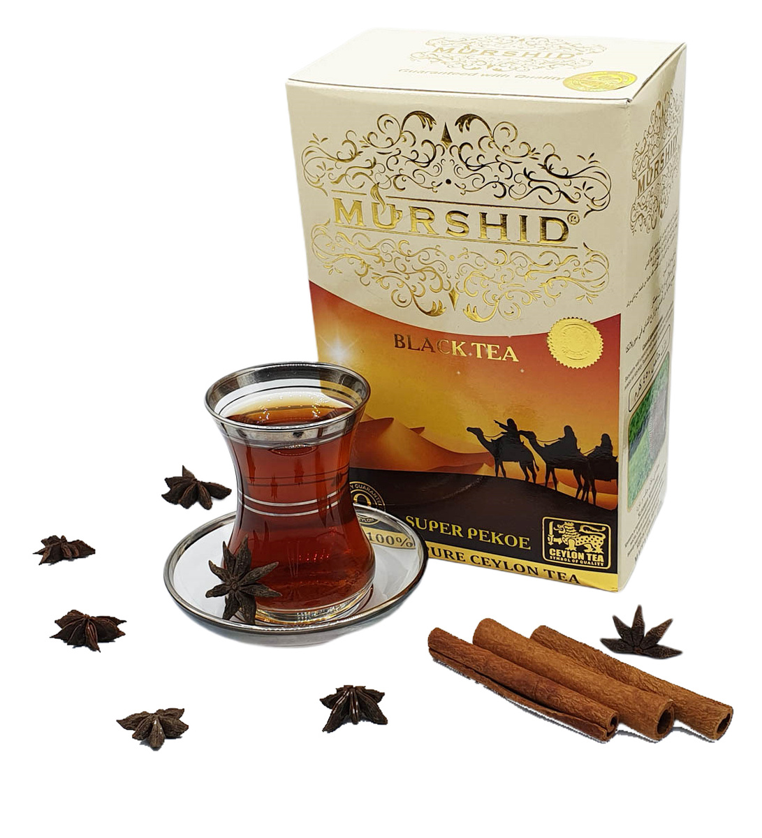 Чай черный цейлонский Murshid, листовой чай Супер Пекое, 950гр ...