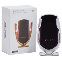 Автомобильный держатель для телефона с зарядкой / Держатель для смартфона в автомобиль / Авто держатель на телефон / Подарок на 8 марта. Спонсорские товары