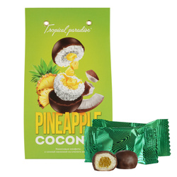 Кокосовые конфеты Tropical Paradise с начинкой АНАНАС, 140 г. ПОДАРКИ ДЛЯ ЛЮБИМЫХ!!!