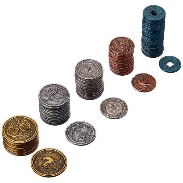 Scythe: Metal Coins add-on купить на OZON по низкой цене (169379465)