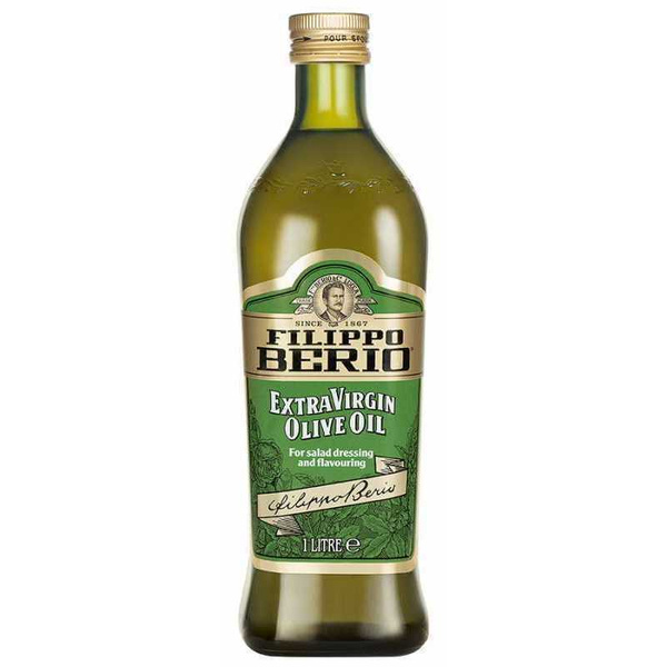 Масло Filippo Berio оливковое Extra Virgin, 1л - купить с доставкой по ...