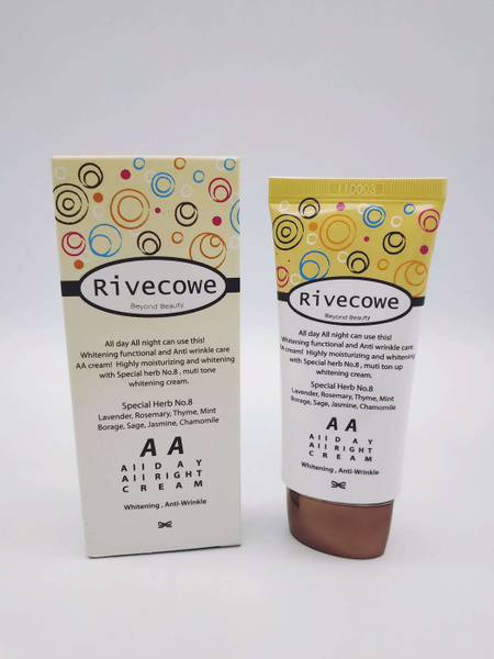 Rivecowe Крем для лица осветляющий Rivecowe All Day All Right Cream 40 ...