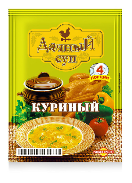 Суп Куриный 60 гр x 10 шт, Дачный суп - купить с доставкой по выгодным ...
