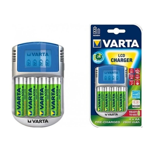 Зарядное устройство для аккумуляторных батареек Varta, Защита от ...