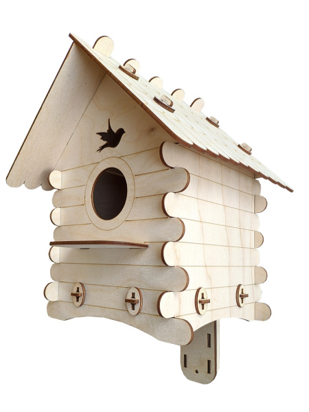 Скворечник сборный "Теремок" - купить с доставкой по выгодным ценам в ...