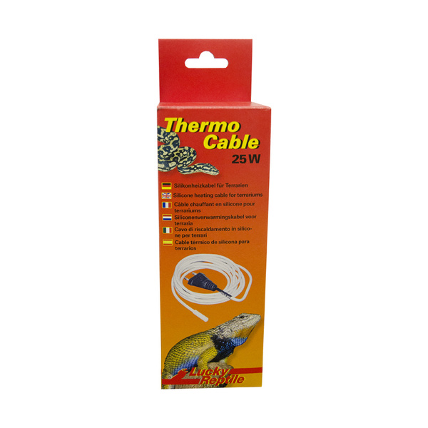 Термошнур для террариума LUCKY REPTILE "Thermo Cable 25Вт", 4.8м ...