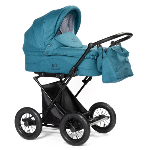 Коляска-люлька BEBIZARO CLASSIC TURQUOISE купить на OZON по низкой цене ...