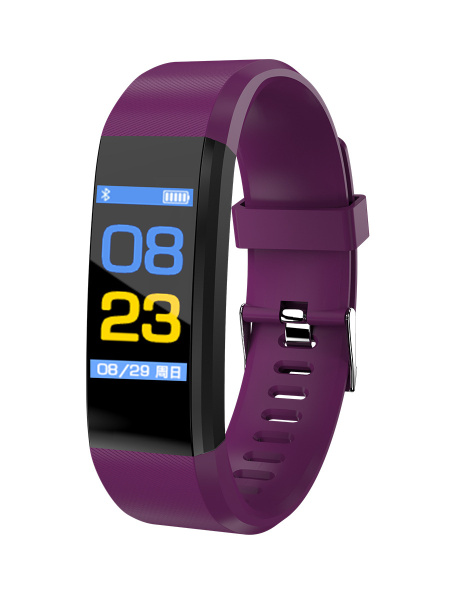 Purple fitness watch sale