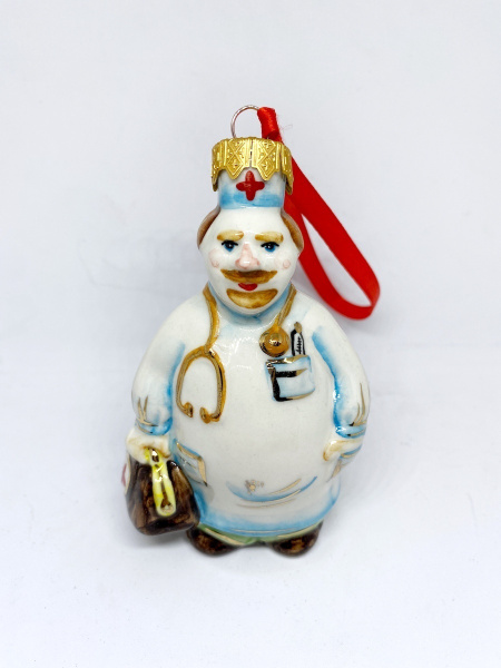 Ёлочная игрушка Лефортовский фарфор, Фарфор, Керамика - купить в ...